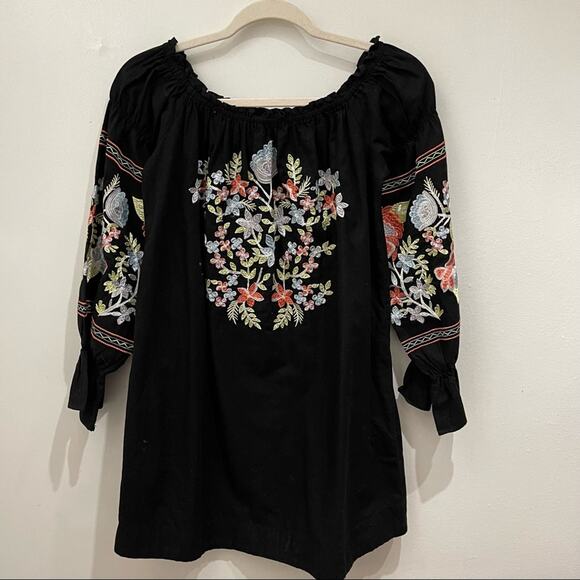 Free People Fleur Du Jour Mini in Black Size XS EUC - Picture 2 of 11